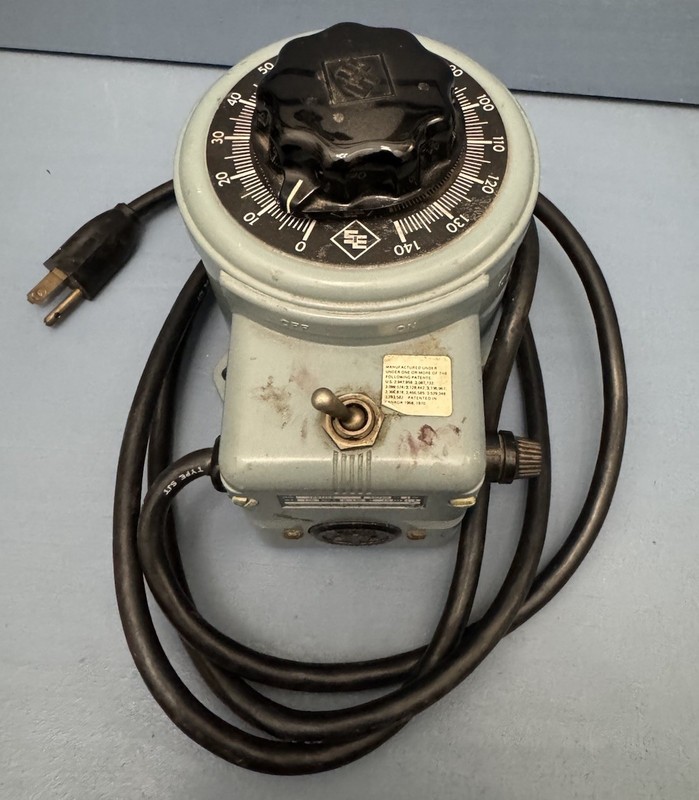 Working SUPERIOR ELECTRIC CO POWERSTAT VARIABLE AUTOTRANSFORMER (3PN116B)
