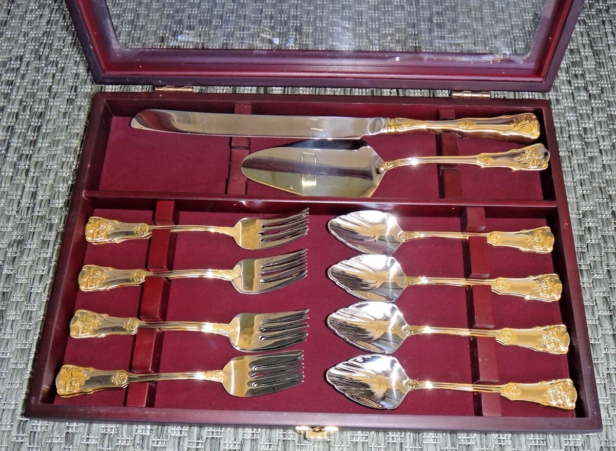 royal albert old country roses flatware products for sale | eBay