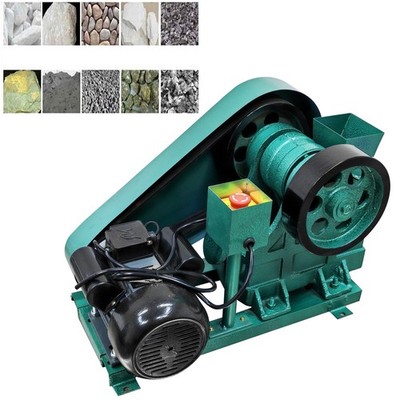 Mini Jaw Crusher Rock Ore Slag Coal Concrete Grinder Electric Sahtter 220V 1.5KW