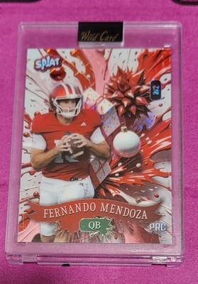 Fernando Mendoza Holiday WC Splat *2/2* | eBay