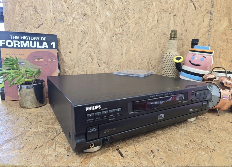 Philips CDC751 CD Player - 5-Disc Compact Disc Player HiFi Stereo Unit - GOSFORD - image 4 of 4