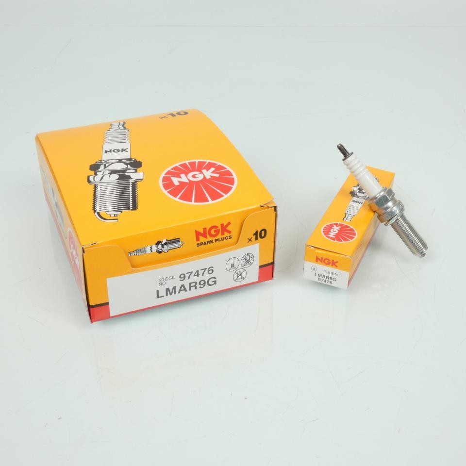 Bougie d'allumage NGK LMAR9G 97476 neuve pour moto et scooter
