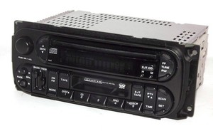 Jeep Chrysler Dodge 02-06 AM FM CD Cassette Car Truck Radio - P05091605AC - RAZ