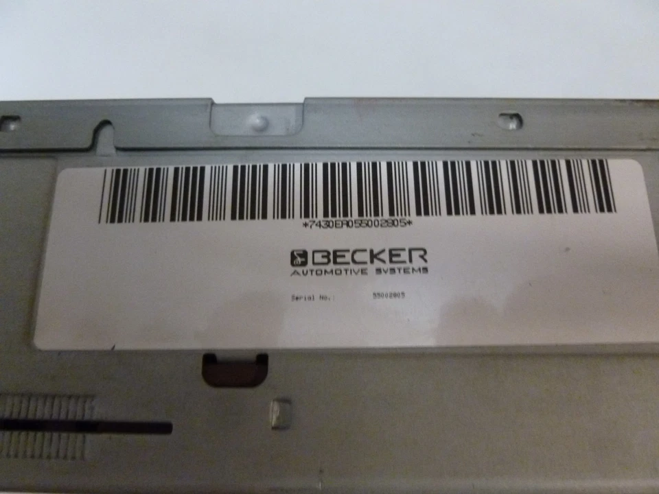 Original Renault Megane 2 Scenic 2 Carminat BE 7430 Autoradio Navi 8200419008 - Bild 4 von 4