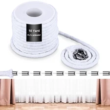 Curtain Weighted Tape Leaded Drapery Tape Weighted Lead Rope Increase Drapery...