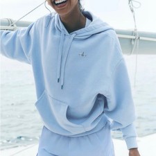 Alo Accolade Hoodie NWT Seashell Blue