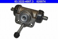 Radbremszylinder Ate 03.3222-4007.3 FüR Mercedes Grauguss Unimog Mb Trac