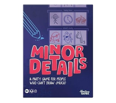 Minor Details Board Game for People Who Can t Draw (Much)- Fun Drawing Games for