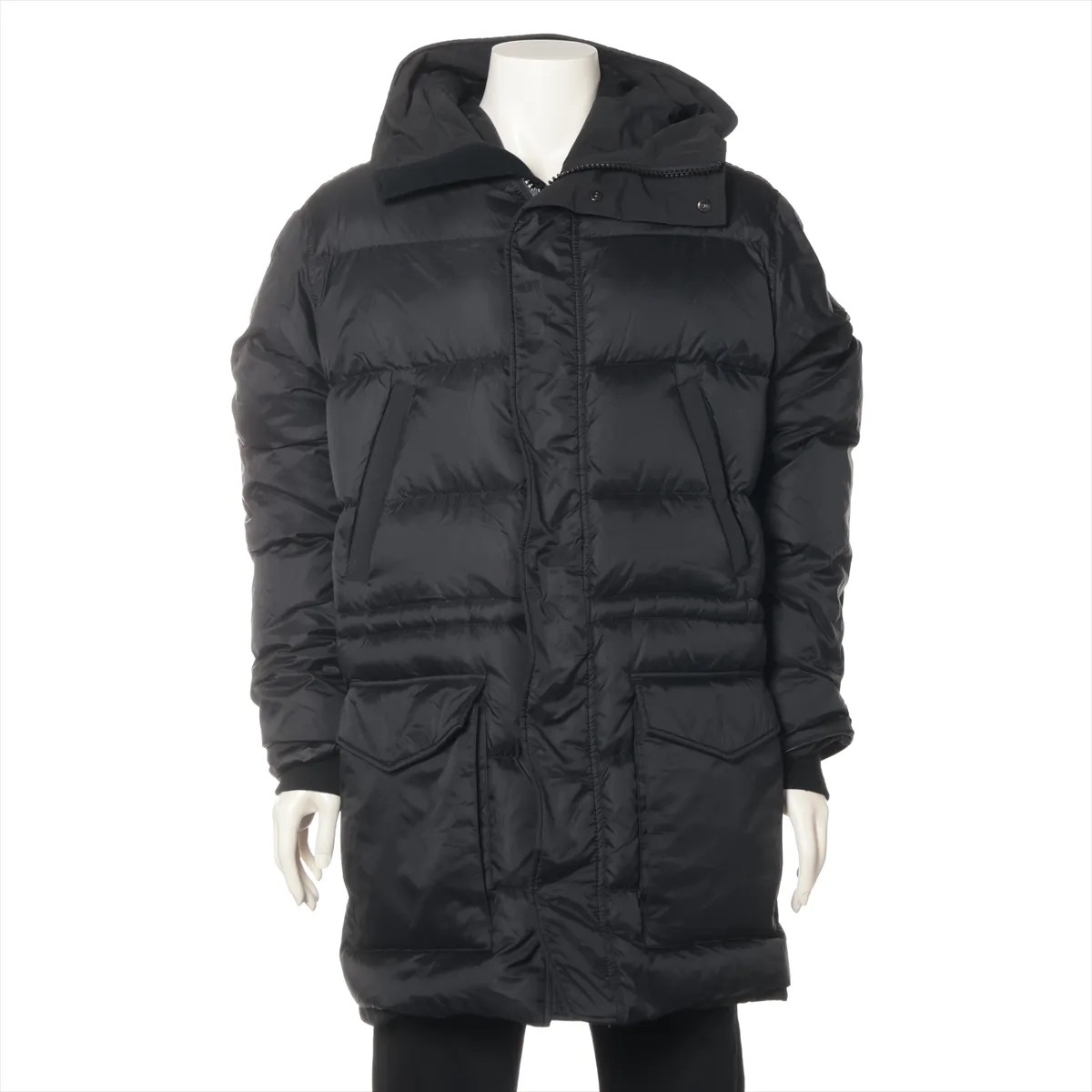 Canada Goose Cotton & Polyester Down coat XL Men's Black  3206MB Sotheby