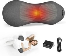 3 in 1 Smooth Spine Triple Fusion Back Massager with 118-inch USB Cable, Heated