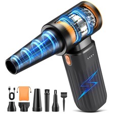 Rechargeable Air Duster - Powerful Blower, Brushless Motor