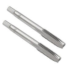 2 PCS M8 x 1.25mm HSS Right Hand Thread Metric Machine Tap Machinist Repair