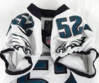 2024 Philadelphia Eagles Antwaun Powell-Ryland Jr #52 Game Used White Jersey 50 — photo 6