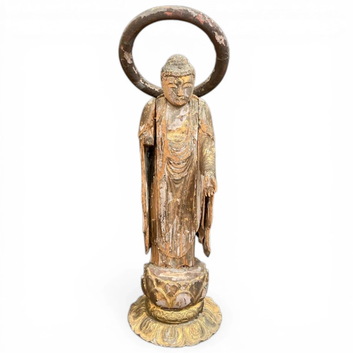 木制1800年以前日本古董雕像| eBay