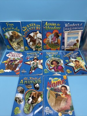 Abeka 2nd Grade Reading Set (10 Readers) Fun w Pets, Quests, Growing Up, Animals