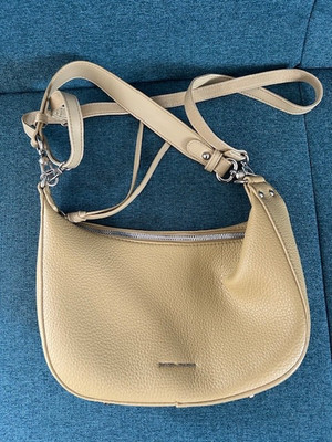 David Jones Paris -  Handtasche in gelb /senftfarbend - neu