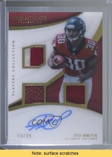 2018 Panini Immaculate Player's Collection 13/99 Ito Smith #PC-IS Auto READ 6ed