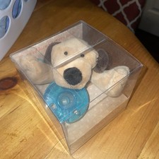 Infant Pacifier Baby WubbaNub Brown and Tan Puppy Dog New in Package