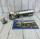 Lego City Set 3180 Tank Truck 100% Complete Set Manual, Minifig Retired - No Box