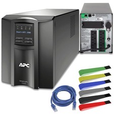 APC 1500VA Smart UPS with SmartConnect, SMT1500C Sinewave UPS Battery Backup