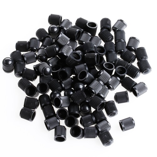 New 100x Plastic Auto Car Bike Motorcycle Truck wheel Tire for Valve Stem Caps B - Picture 5 of 8
