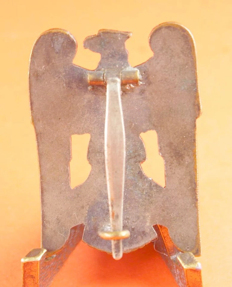 Schlesischer Adler 1 Klasse - Schlesisches Bewährungsabzeichen 1.Stufe (emaillie - Bild 2 von 3