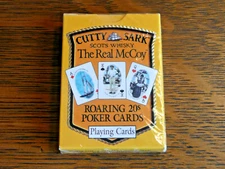 1994 Cutty Sark Playing Cards  *SCOTS WHISKY*  "The Real McCoy" Poker Cards NIP 