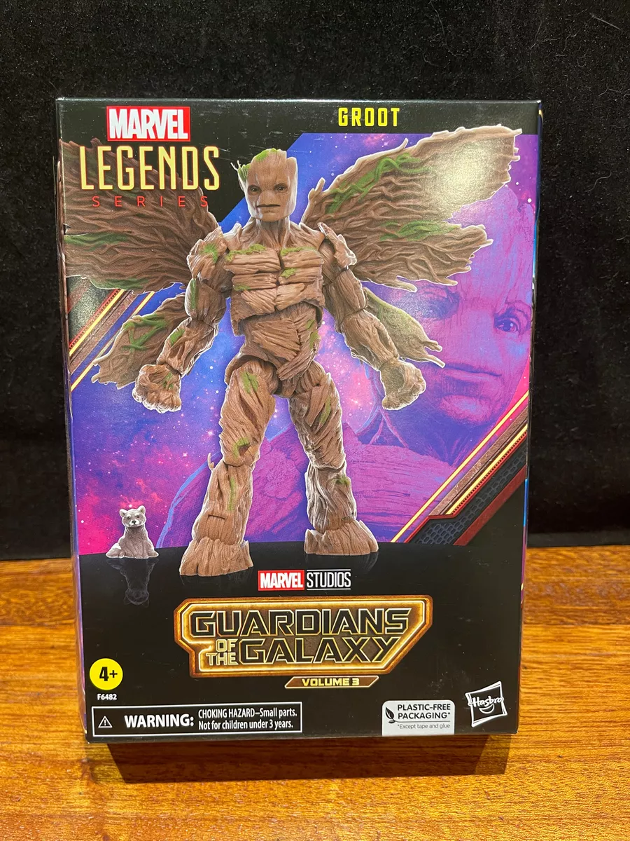 Marvel Legends Guardians of the Galaxy Vol. 3 Groot Kids Toy Action Figure  for Boys and Girls Ages 4 5 6 7 8 and Up (6)