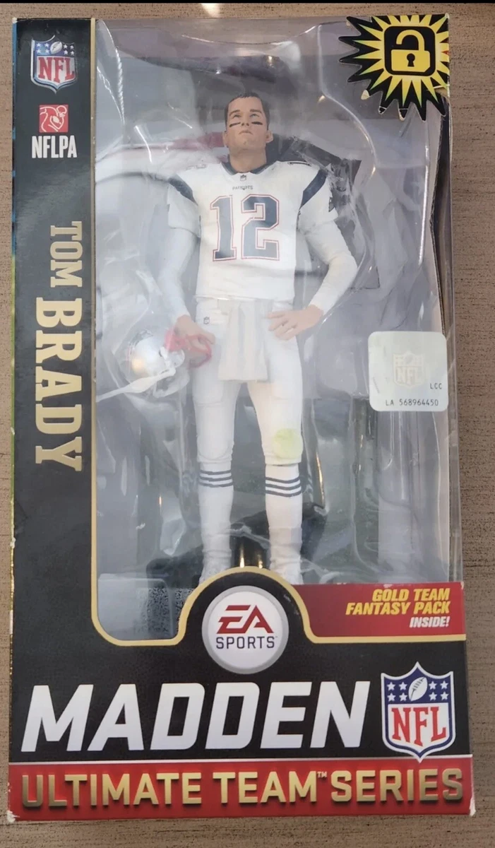 Tom Brady Mcfarlane Nfl Madden 19 Ultimate Team Act Figure Ea Sport Series  1 Nib | Ebay