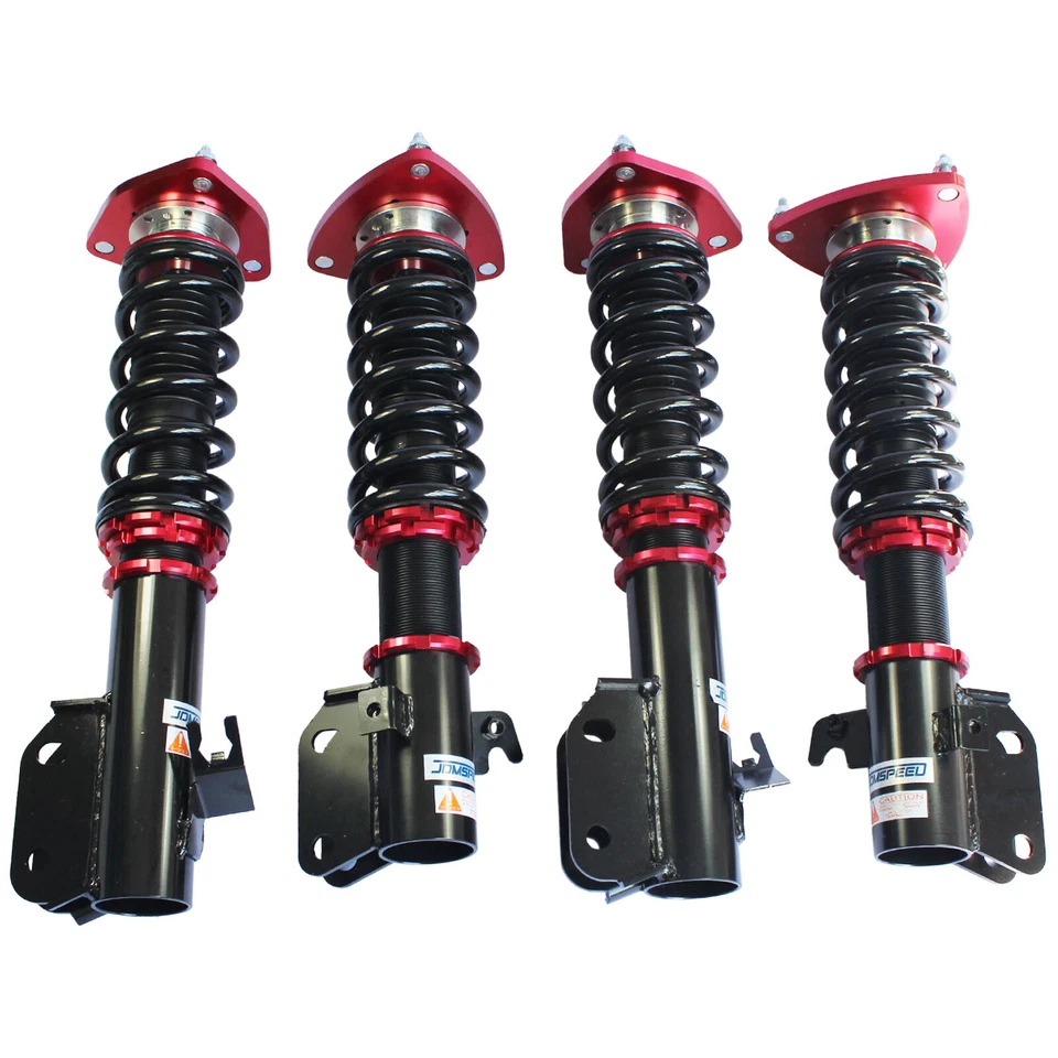 Kit de suspensión coilover completo rojo puntales amortiguadores para 02-07 Impreza WRX Foto 3 de 4