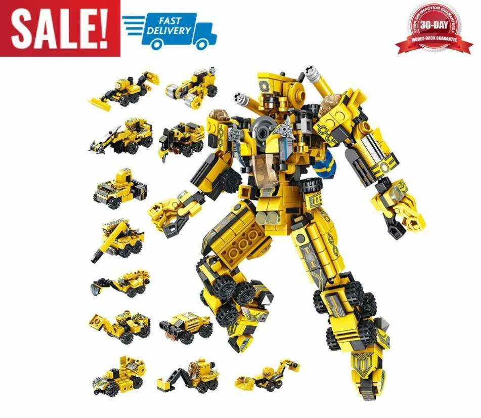 juguetes STEM robot veh culos de construcci n de edificios de ingenier a regalo