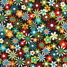 MICHAEL MILLER "FLOWERS APLENTY" CX3490 Coin the 1/2 yard