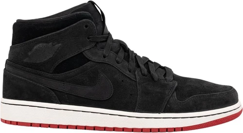 Jordan 1 Nouveau Mid Black Red