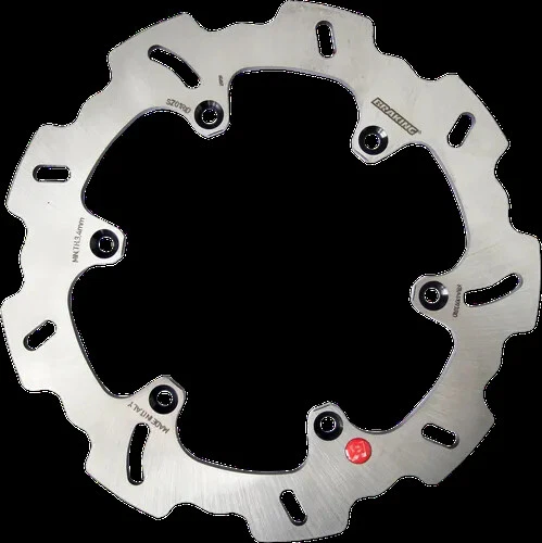 Disco rotor freno trasero fijo freno acero inoxidable Suzuki RMX250 92-98 Foto 2 de 4