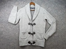 Tommy Hilfiger Sweater Womens XS Gray Athluxe Toggle Button Front Cardigan