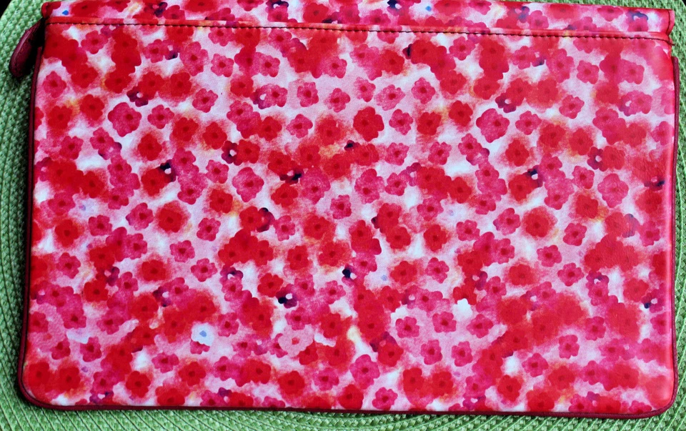 NUEVO CON ETIQUETAS MICHE Bolso sin asas Bolso de mano ROSA Interior Cremallera Primavera Encantador Floral Cartera  Foto 2 de 4