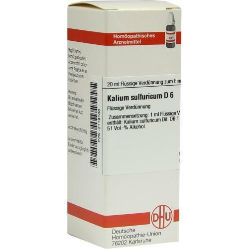 KALIUM SULFURICUM D 6 Dilution 20 ml PZN 2119188