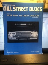 HILL STREET BLUES TV theme Sheet Music Vg