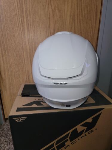 FLY RACING ODYSSEY ADVENTURE HODULAR HELMET WHITE SMALL DOT - Photo 8 sur 10