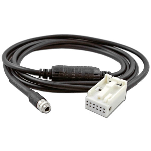 Kit d'entrée audio auxiliaire femme AUX câble adaptateur pour BMW E60 E63 E64 E65 E66 - Photo 1/3