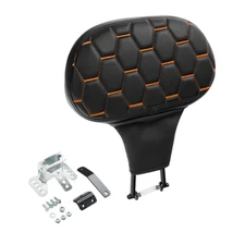 Driver Rider Backrest & Mount Kit Fit For Harley Electra Street Road Glide 09-up