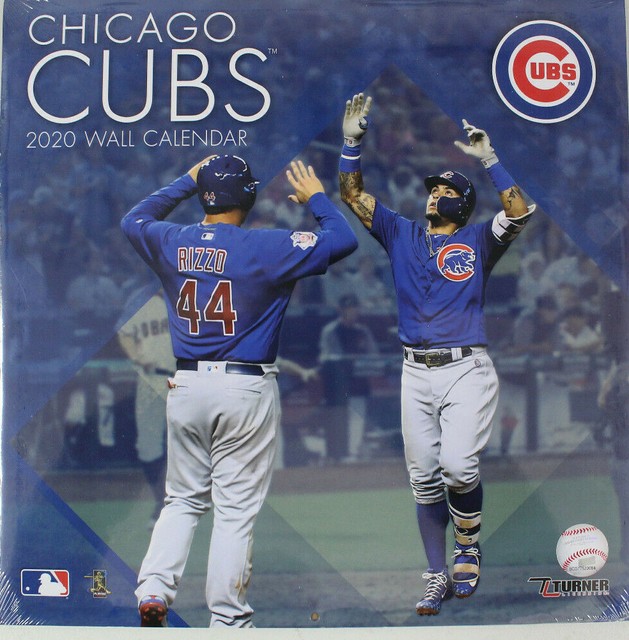 2020 MLB Chicago Cubs Wall Calendar 12 X 12 Turner Licensing Factory