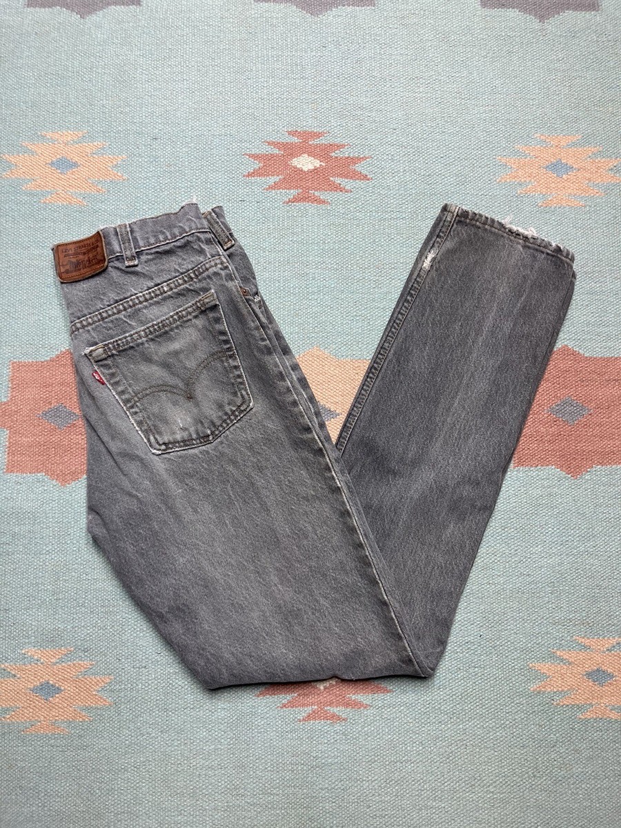 Vintage Levi's 40505 0259 jeans straight baggy faded black Vintage Levi's 40505 0259 jeans straight baggy faded black