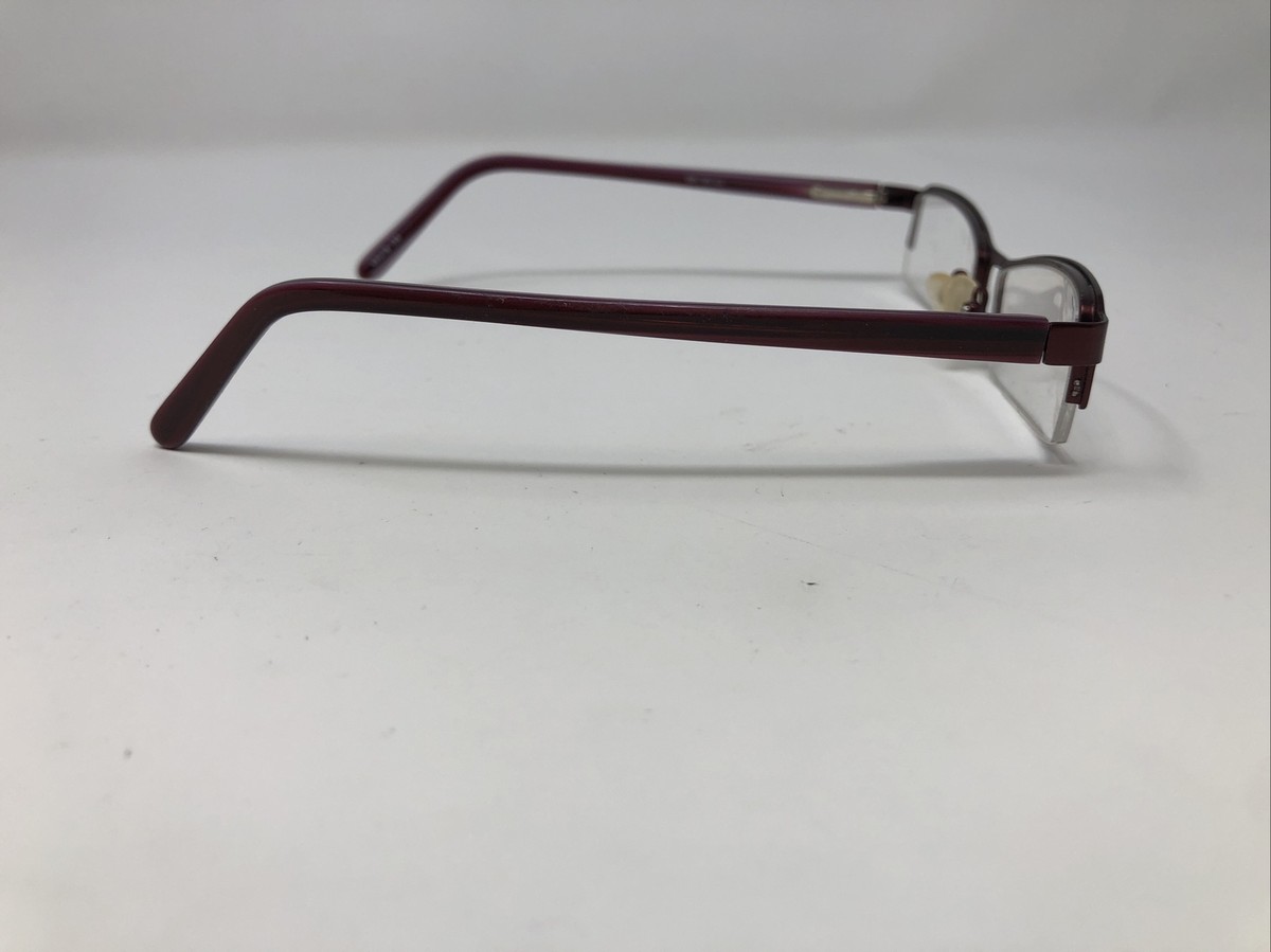New David Benjamin DB-105 C2 Matte Burgundy Eyeglasses 49/18/135 David Benjamin Plastic Eyeglass Frames for sale | eBay main image 2