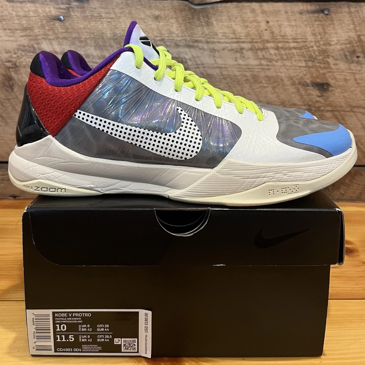 Nike P.J. Tucker x Zoom Kobe 5 Protro PE Gray for Sale