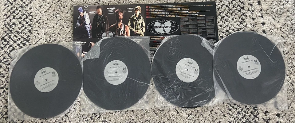 Wu-Tang Clan – Wu-Tang Forever OG 1997 4X Vinyl LP VG/VG+ - Image 4 of 4