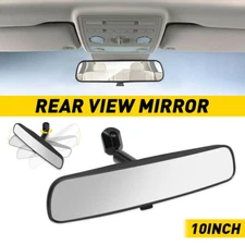 10" Black Rear View Mirror Interior On Car Replacement Day Night Universal EXC