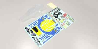 Kyosho Legendary Series, Optima, Clear Body Shell Set Decals, OTB245