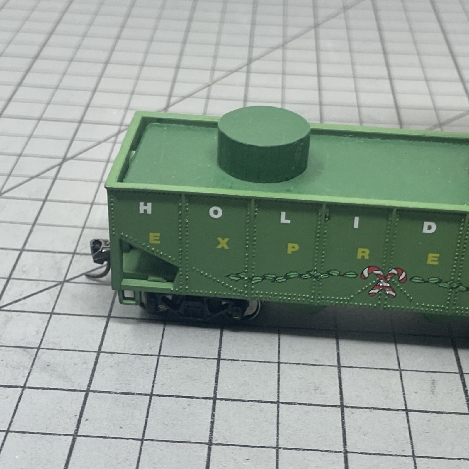 HO Scale "Holiday Express" Open Hopper Freight Train Car Upgraded eBay