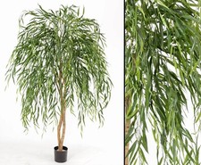 Trauerweide Kunstbaum Höhe ca. 185cm im Zementtopf von ibizanos